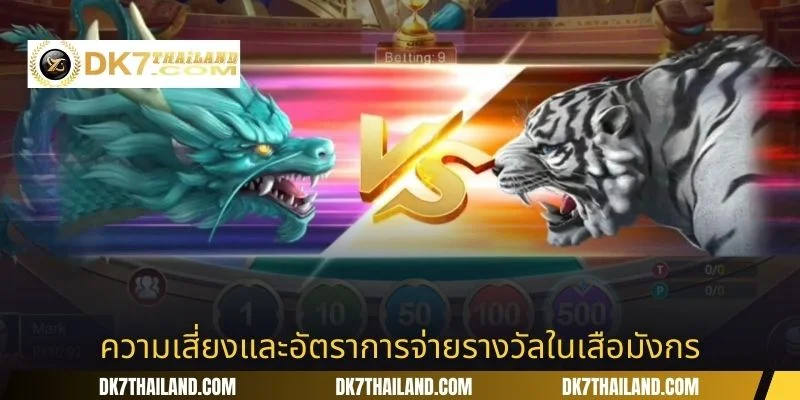 ความเสี่ยงและอัตราการจ่ายรางวัลในเสือมังกร